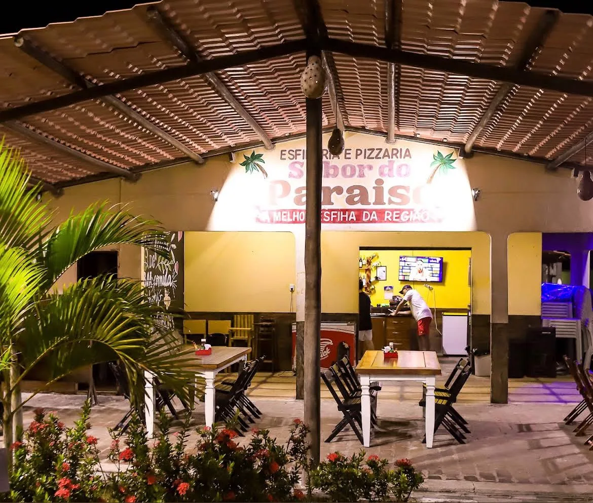 Ambiente de sabor do paraiso